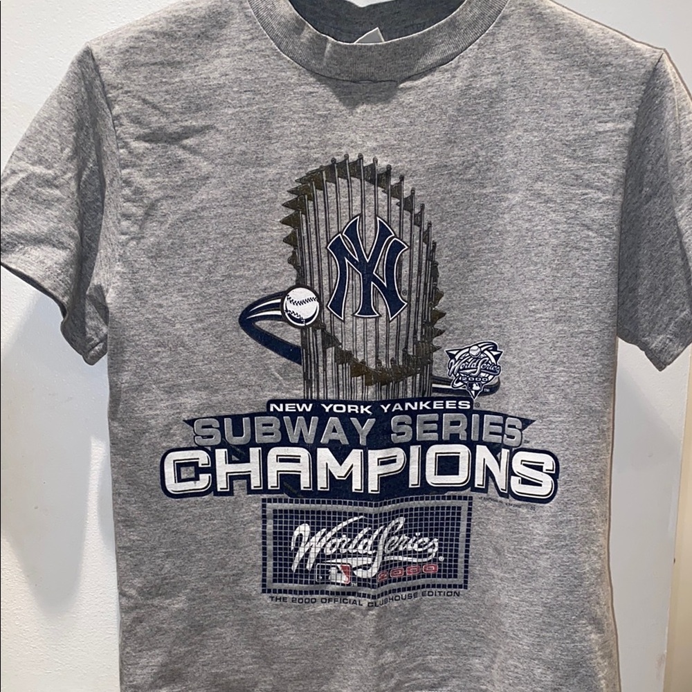 Vintage Kids New York Yankees Subway Series Champions T-Shirt